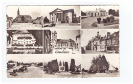 22 Loudeac  Carte 9 Vues CPSM PF - Loudéac