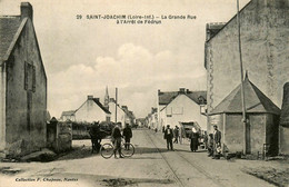 St Joachim * La Grande Rue , à L'arrêt De Fédrun * Ligne Chemin De Fer - Saint-Joachim