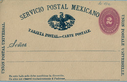 MÉXICO - ENTERO POSTAL NO  CIRCULADO , DOS CENTAVOS - Mexiko