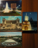 Roma - Lotto 4 Cart - EUR, S. Pietro, Vittoriano, Palazzetto Sport Stadio Flaminio - Viaggiate - Collections & Lots