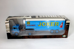 CAMION JOKER 100% JUS DE FRUIT - 1/43 MODÈLE RÉDUIT MINIATURE TRACTEUR SEMI-REMORQUE ALTAYA   (3) - LKW