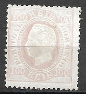 Portugal 1870 D. Luiz Fita Direita Afinsa 43 - Unused Stamps