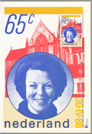 Netherlands 1981 Mi#1175 Maximum Card - Brieven En Documenten