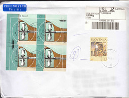 Slovenia Modern Cover To Serbia - Slovenia