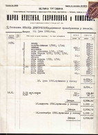 Yugoslavia Old Document With Revenue Stamp - Lettres & Documents