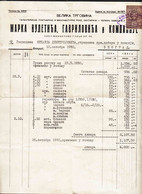 Yugoslavia Old Document With Revenue Stamp - Brieven En Documenten