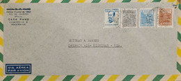 A) 1995, BRAZIL, FROM RIO OF JANEIRO TO MICHIGAN-USA, AIRMAIL, STAMP FLORIANO PEIXOTO - Briefe U. Dokumente