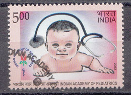 INDIA 2013, FIRST DAY CANCELLED, India's Academy Of Pediatrics, 1 V - Used Stamps