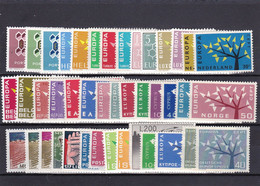 Europa Cept, Kpl. Jahrgang 1962** (T 18832) - Full Years