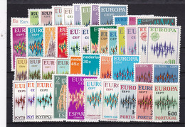 Europa Cept, Kpl. Jahrgang 1972** (T 18839) - Komplette Jahrgänge
