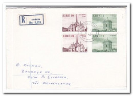 Ierland 1978, Registered Letter To Netherland, Europe Cept Stamps - Brieven En Documenten