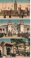 [13] Bouches-du-Rhône > Marseille >LOT DE 3 CPA Expositions Coloniales 1906 -// BON ETAT// NON CIRCULE- - Exposiciones Coloniales 1906 - 1922