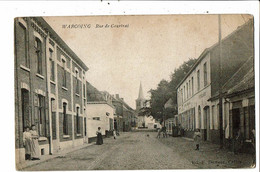 CPA-Carte Postale-Belgique-Warcoing Rue De Courtrai Animée VM21662dg - Pecq