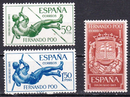 Fernando Poo, 1965 - Pole Vault - Nr.234/236 MNH** - Fernando Po