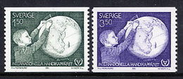 SWEDEN 1981 Year Of The Disabled MNH / **.  Michel 1143-44 - Nuovi