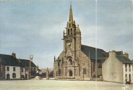 ( GUERLESQUIN )( 29 FINISTERE ) EGLISE SAINT TENENAN CLOCHER DU XVIe S DE TYPE BEAUMANOIR - Guerlesquin