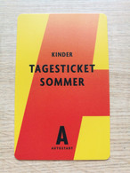 Autostadt Children's Summer Season Ticket Card - Autres & Non Classés