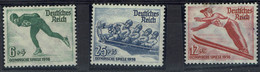 GERMANY 1935 DEUTSCHES REICH WINTER OLYMPICS GAMES GARMISCH PARTENKIRCHEN 1936 MI No 600-2 MNH VF!! - Inverno1936: Garmisch-Partenkirchen