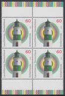 !a! GERMANY 2020 Mi. 3552 MNH BLOCK W/ Bottom & Top Margins - Lighthouses: Schleimünde - Nuevos