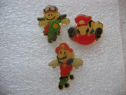 3 Pin's BD De Mario - BD