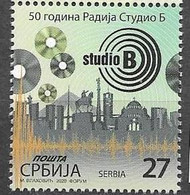 SERBIA, 2020,  MNH,RADIO, CHURCHES, MOUNTAINS, STATUES, 1v - Other