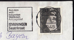 Germany Ismaning 1983 / Ismaninger Sauerkraut / Machine Stamp - Marcophilie - EMA (Empreintes Machines)
