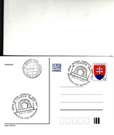 Slovakia, Brezová, Timbres Occasionnels Architekt Dušan Jurkovič, 50 Výročie Smrti 1997, Tirage 300 Only - Cartes Postales