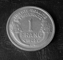 FRANCE 1 FRANC MORLON 1948B  (B1-7) - H. 1 Franc