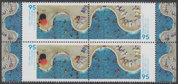 !a! GERMANY 2020 Mi. 3550-3551 MNH BLOCK With Right & Left Margins (a) - Germany From Above: Witten - Unused Stamps