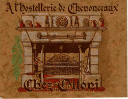 Encart Promotionnel Pour L'Hostellerie De Chenonceaux "CHEZ OTTONI" - Advertising