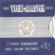 View-Master Reel, World's Fair  Brussels1958  Belgium Pavilions Of The Nations II - Stereoscopi