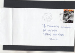 Polynésie - Yvert 610 La Orana & Maeva Lettre Papeete 3/5/2000 à Mahina Tahiti - Briefe U. Dokumente