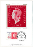 FRANCE =>  2 Cartes/Soie - Journée Du Timbre 1994 PARIS - Timbre Type Marianne De Dulac - 1990-1999