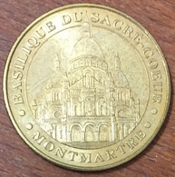 75018 PARIS BASILIQUE SACRÉ-COEUR MONTMARTRE MDP 2010 MÉDAILLE MONNAIE DE PARIS JETON TOURISTIQUE MEDALS COINS TOKENS - 2010