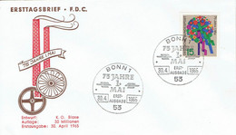 Germany - Mi-Nr 475 FDC (f365)- - 1961-1970