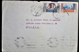 Delcampe - 505 MAROC MARRUECOS MOROCCO MAROKKO 1947 LARACHE REMITE TERCIO DON JUAN DE AUSTRIA III DE LA LEGION 9º BANDERA - Spanisch-Marokko