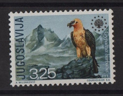 Yougoslavie - N°1292 - Faune - Oiseau - Gypaete Barbu - Cote 15€ - * Neufs Avec Trace De Charniere - Unused Stamps