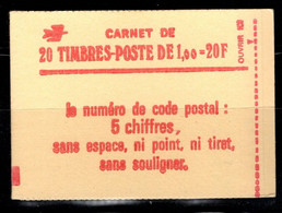 France Carnet 1973 C1a Sabine De Gandon Fermé - Modernos : 1959-…