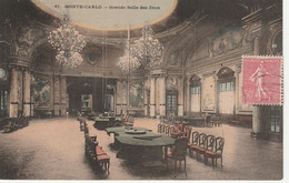 N°4703 R -cpa Monte Carlo -grande Salle Des Jeux- - Casino'