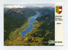 CP Utilisée. Weissensee, Höchster Badesee Der Alpen. Kärnten. Austria Austrija Österreich Autriche. Lac De Montagne - Weissensee