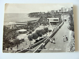 TORRE ANNUNZIATA -INGRESSO PARCHEGGIO  LIDO AZZURRO -   VIAGGIATA  COME DA FOTO - Torre Annunziata