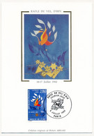 FRANCE - Carte / Soie - Rafle Du Vel'd'hiv - Paris - 9 Juillet 1995 - 1990-1999