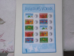 FRANCE  F3722A   * *   MEILLEURS VOEUX  LUXE NON PLIE LOGO  CERES - Unused Stamps