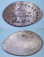 03178 GETTONE TOKEN JETON FICHA ELONGATED  CAROUSEL ONE G.S.H.S. BUS RIDE - Elongated Coins
