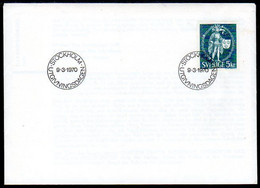 SWEDEN 1970 Definitive: Seals 5 Kr. FDC.  Michel 671 - FDC