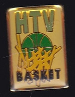 66983- Pin's.Hyères.HTV Basketball. - Basketball