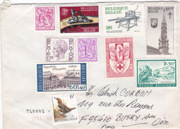 Belgique Lettre 2020 10 Timbres - Andere & Zonder Classificatie