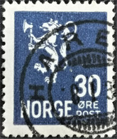 1928 Norwegen Wappenlöwe MiNr: 127 - Autres & Non Classés