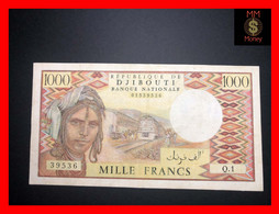 DJIBOUTI 1.000 1000 Francs   P. 37 A  No Signature   VF   [MM-Money] - Dschibuti