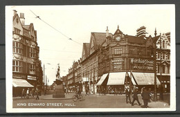 Great Britain HULL King Edward Street Sent To Estonia 1933 - Hull